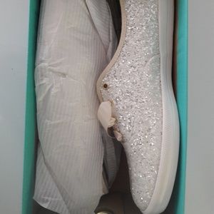 Keds for Kate Spade. Wedding Glitter. 11M.